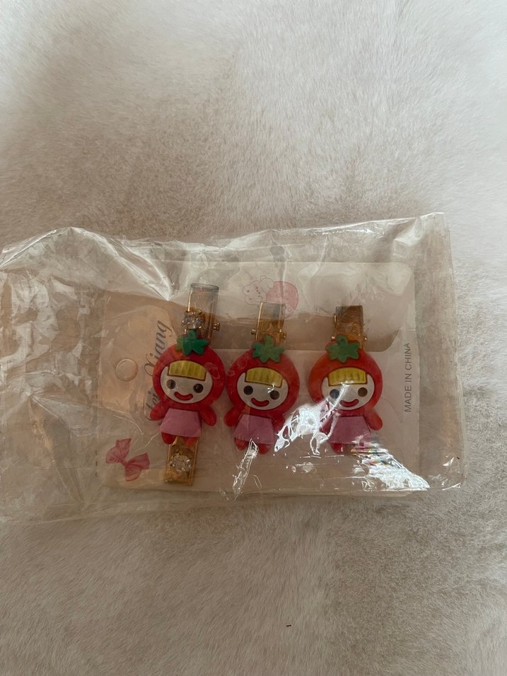 Çocuklar için Boncuklu Renkli Saç Tokaları - Görsel 3