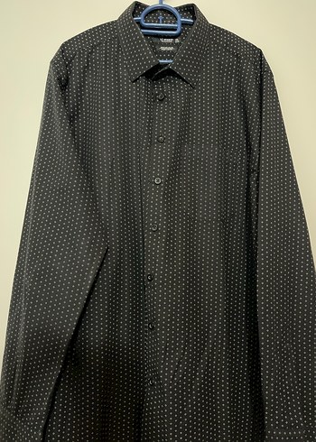 LC waikiki Erkek Siyah Düğmeli Uzun Kollu Gömlek - Görsel 3