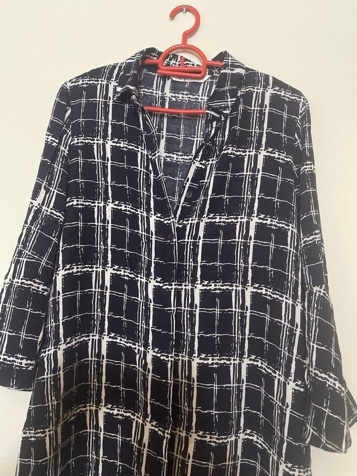 Uzun Kollu Pilili Kadın Kimono - Görsel 4