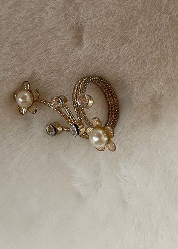 Nakışlı ve Kürklü Bohem Kadın Yüzük Seti - Görsel 2