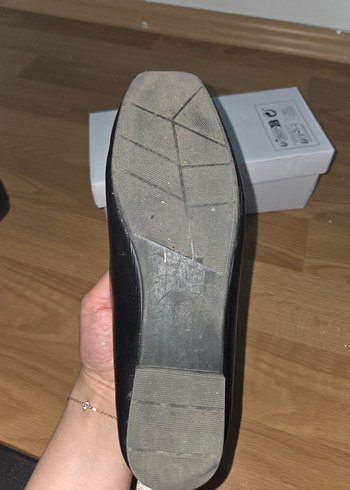 Klasik Siyah Tokalı Kadın Babet - Görsel 10