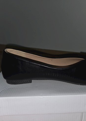 Klasik Siyah Tokalı Kadın Babet - Görsel 9