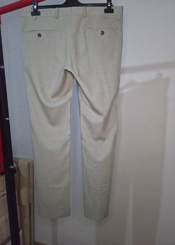 Kiğılı Küf Yeşili 7 Drop Slim Fit Kesim Yelekli Kombinli Takım - Görsel 10