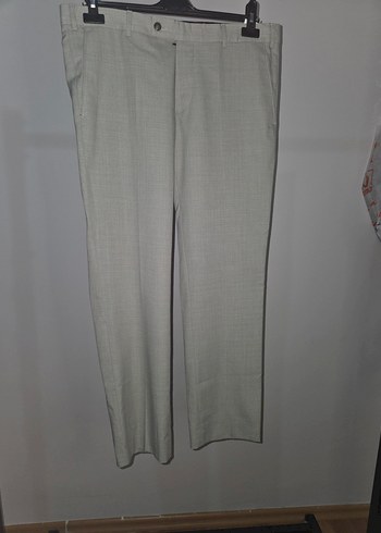 Kiğılı Küf Yeşili 7 Drop Slim Fit Kesim Yelekli Kombinli Takım - Görsel 12