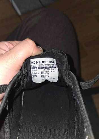 Superga simli 39 Numara ayakkabı. - Görsel 4