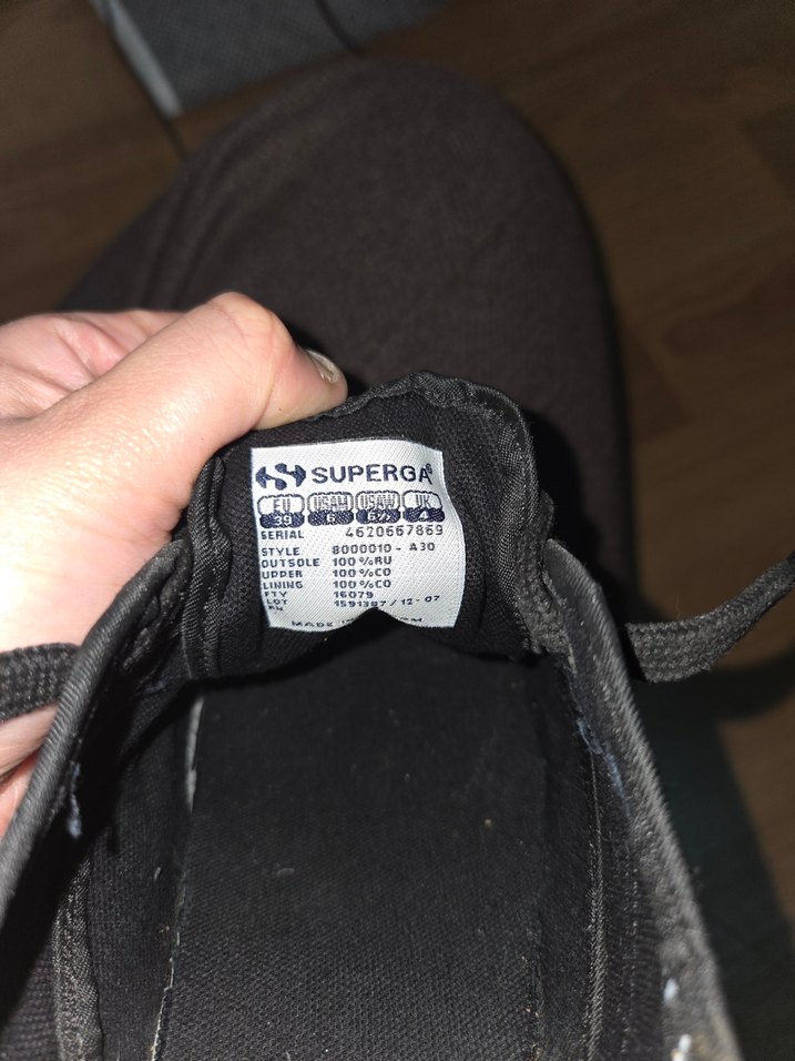 Superga simli 39 Numara ayakkabı. - Görsel 4