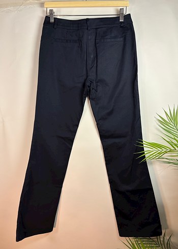 Lacivert Kadın Kumaş Pantolon - Görsel 5