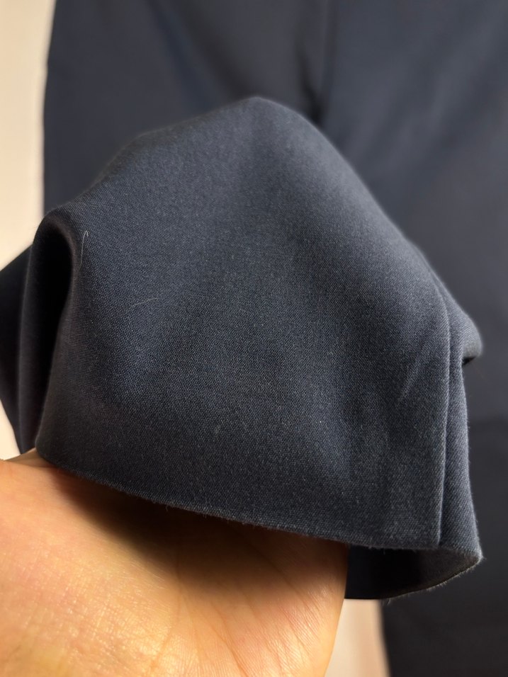 Lacivert Kadın Kumaş Pantolon - Görsel 3