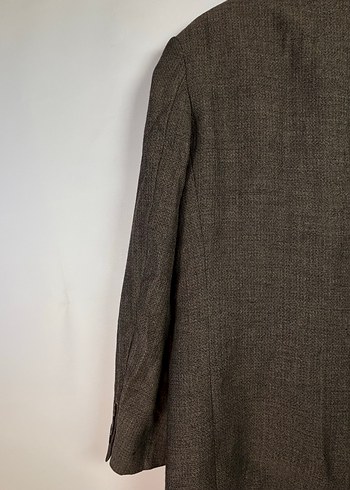 Düğmeli Kahverengi Erkek Ceketi - Görsel 3