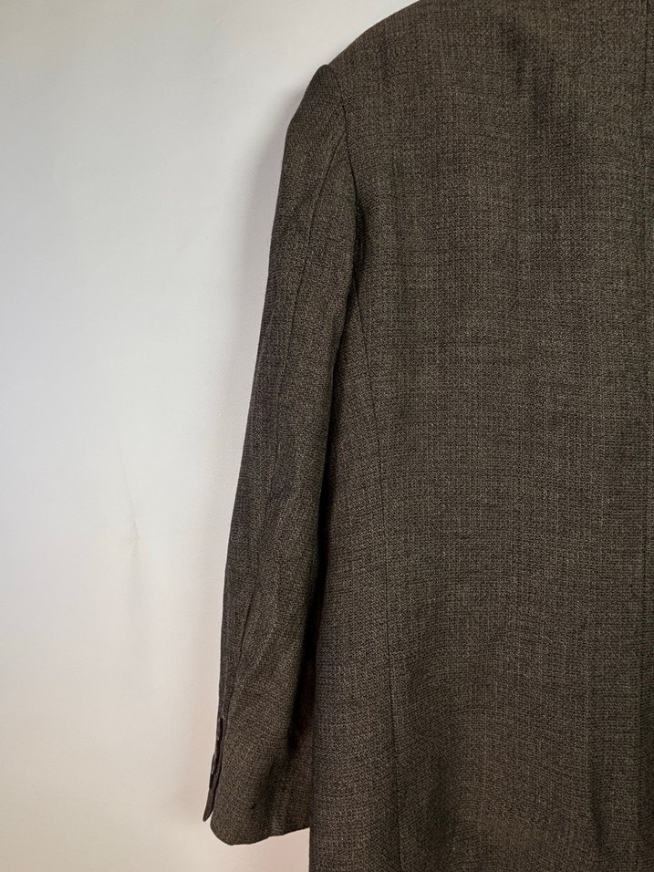 Düğmeli Kahverengi Erkek Ceketi - Görsel 3