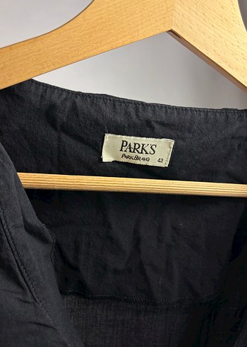 Siyah V Yakalı Kolsuz Midi Elbise - Görsel 2