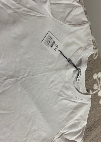 Kadın Beyaz  Kısa Kollu Tişört - Görsel 2