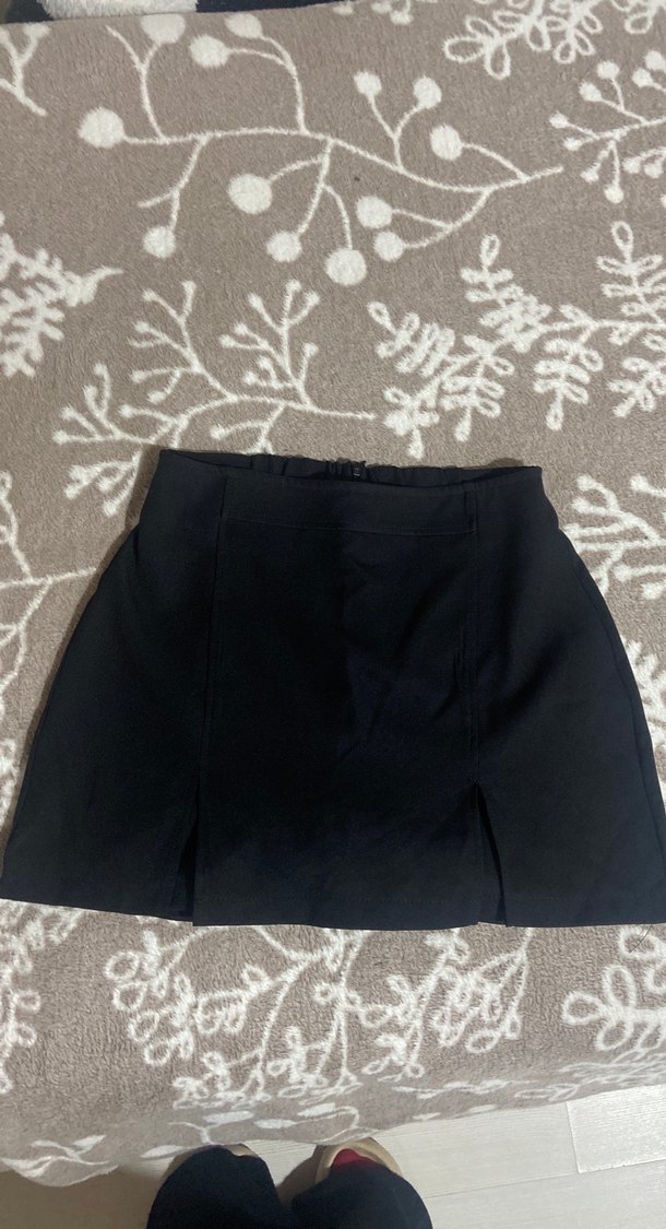 Siyah Kadın Mini Şort Etek - Görsel 2