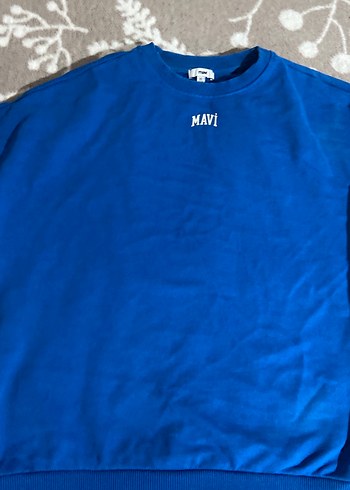 Mavi Kadın Sweatshirt Uzun Kollu - Görsel 2