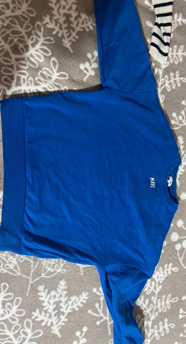 Mavi Kadın Sweatshirt Uzun Kollu - Görsel 3