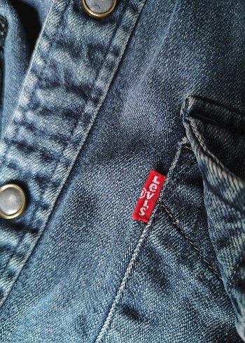 Levis Jeans Orijinal Denim Erkek Gömlek - Görsel 3