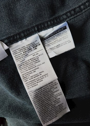Levis Jeans Orijinal Denim Erkek Gömlek - Görsel 9