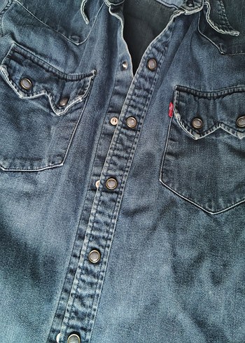 Levis Jeans Orijinal Denim Erkek Gömlek - Görsel 2