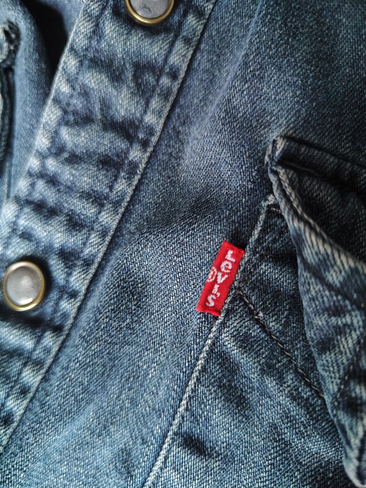 Levis Jeans Orijinal Denim Erkek Gömlek - Görsel 3