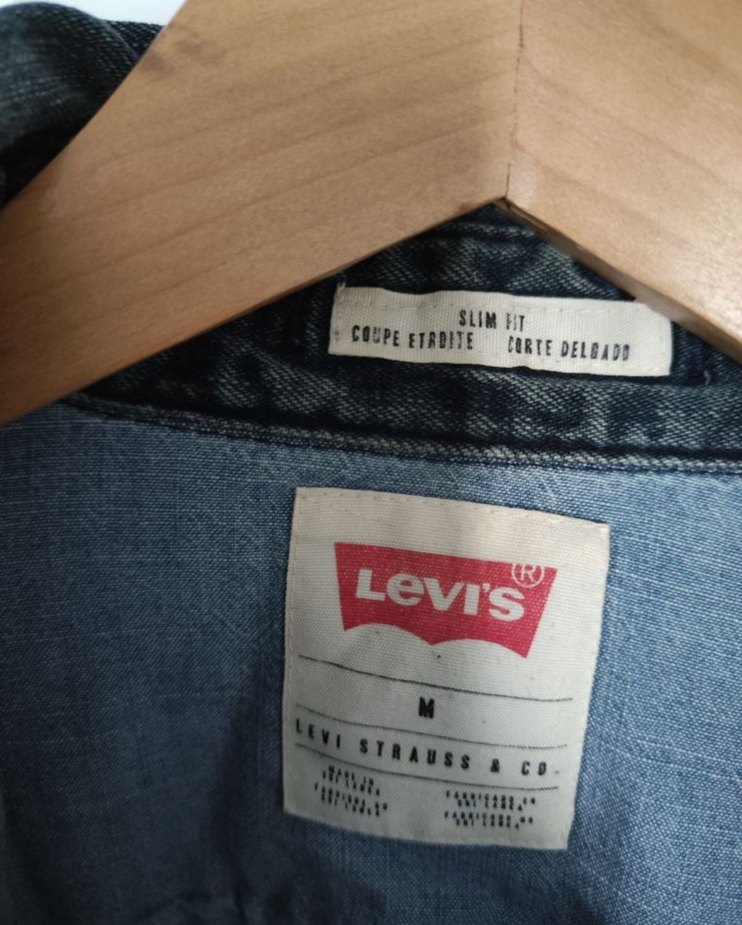 Levis Jeans Orijinal Denim Erkek Gömlek - Görsel 5