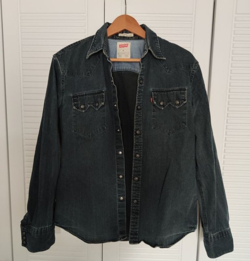 Levis Jeans Orijinal Denim Erkek Gömlek - Görsel 4