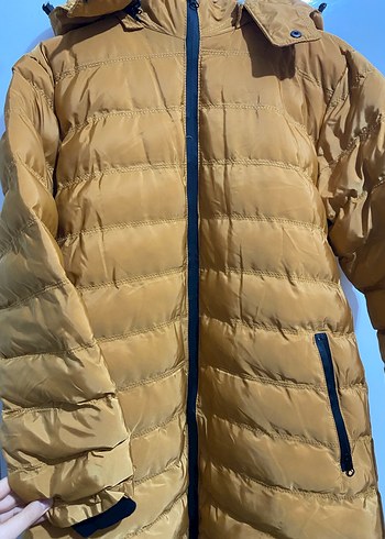 Kahverengi Fermuarlı kız/erkek çocuk Kışlık mont - Görsel 2