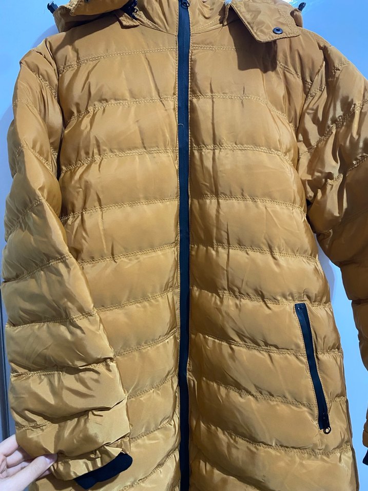 Kahverengi Fermuarlı kız/erkek çocuk Kışlık mont - Görsel 2