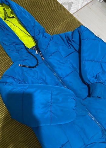 Mavi erkek çocuk mont - Görsel 2