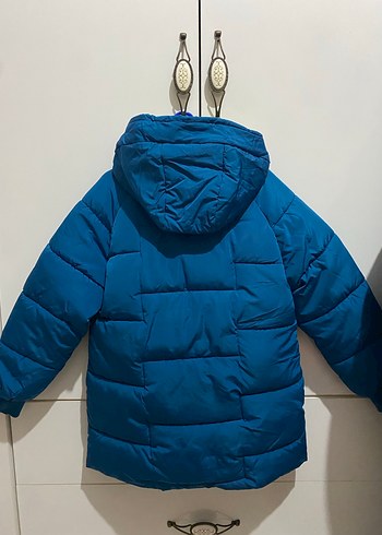 Mavi erkek çocuk mont - Görsel 4