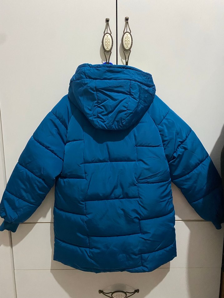 Mavi erkek çocuk mont - Görsel 4