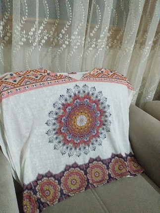 yarasa kol kilim desen bluz