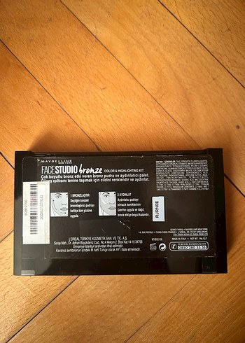 Maybelline Facestudio Bronze Aydınlatıcı Paleti - Görsel 2