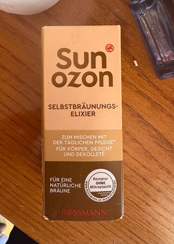 Sun Ozon Kendinden Bronzlaştırıcı Eliksir - Görsel 3
