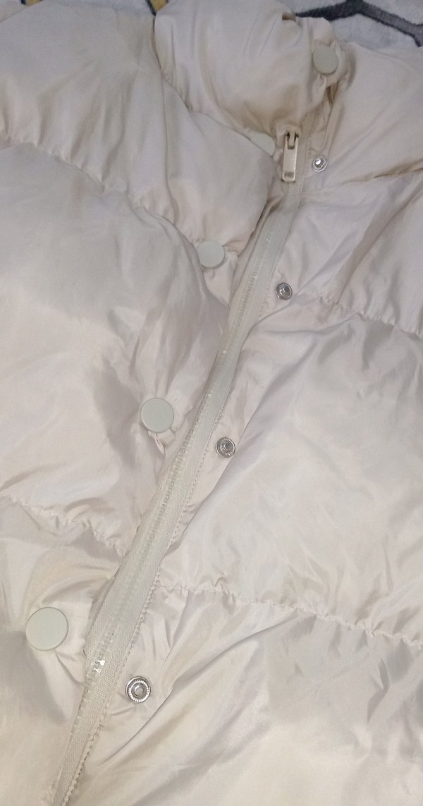 Düğmeli Beyaz Kadın Yelek - Görsel 2