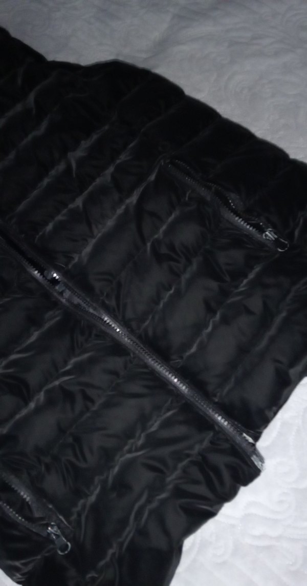 Erkek Siyah Fermuarlı Dik Yaka Yelek - Görsel 3