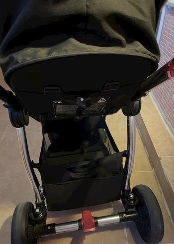 Mothercare marka siyah bebek arabası - Görsel 7