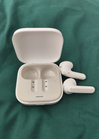 Beyaz Kablosuz Kulaklık Seti - Görsel 5