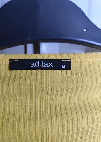 Sarı Kısa Kollu Crop Top - Görsel 2