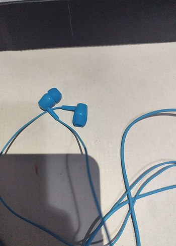 Renkli Mavi Kulak İçi Kulaklık - Görsel 3