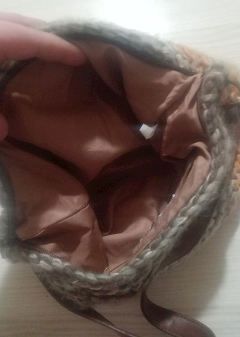 Bohem Örgü Kadın Çanta - Görsel 3