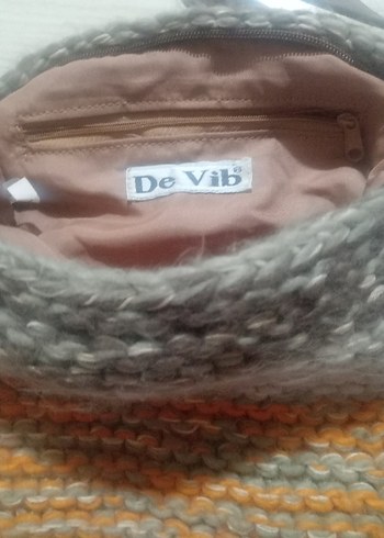 Bohem Örgü Kadın Çanta - Görsel 2