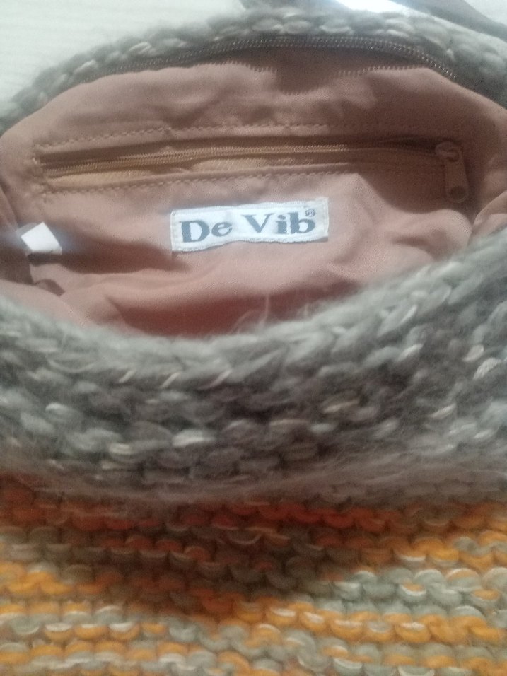 Bohem Örgü Kadın Çanta - Görsel 2