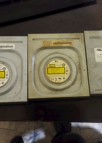 DVD-RW 3 Adet Hurda, parça niyetine. - Görsel 2