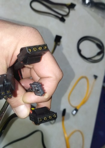 SSD ve HDD Sata 3.0 Data Kablo 6 Adet+ 4 Adet diğer Toplam 10 Ad - Görsel 7