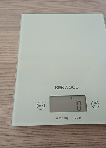 Kenwood Beyaz Dijital Mutfak Tartısı 8kg Kapasiteli - Görsel 2