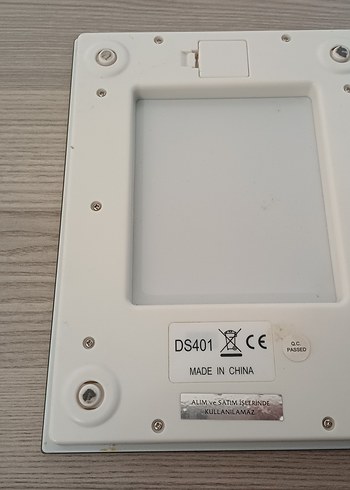 Kenwood Beyaz Dijital Mutfak Tartısı 8kg Kapasiteli - Görsel 4