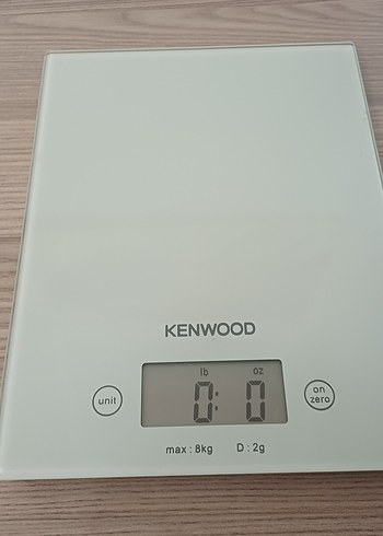 Kenwood Beyaz Dijital Mutfak Tartısı 8kg Kapasiteli - Görsel 3