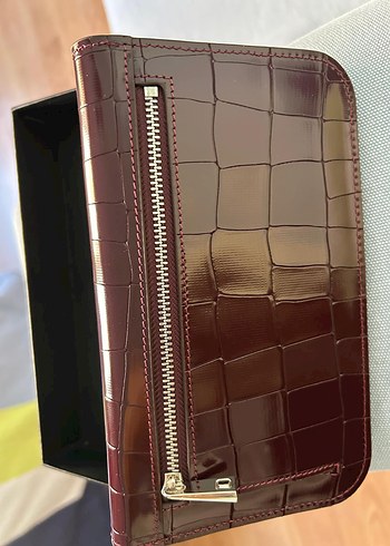 Matraş marka Klasik Bordo Kadın Deri Cüzdan - Görsel 2