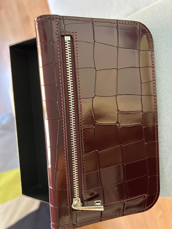 Matraş marka Klasik Bordo Kadın Deri Cüzdan - Görsel 2