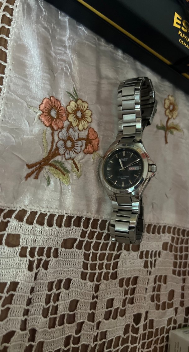 Casio Klasik Siyah Erkek Saati - Görsel 5